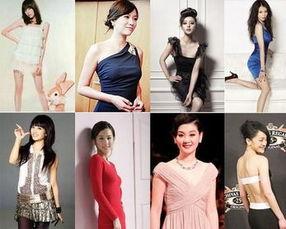 明星身高和体重,身材比例大揭秘